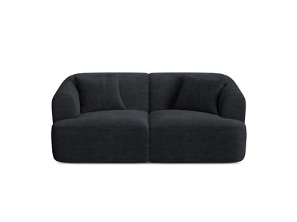 Campi — Sofa Black (Lincoln 100D) Black Plastic
