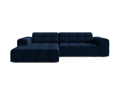 Jennifer — Corner Sofa (234x167x78 cm) Royal Blue (Bluvel 86) Left