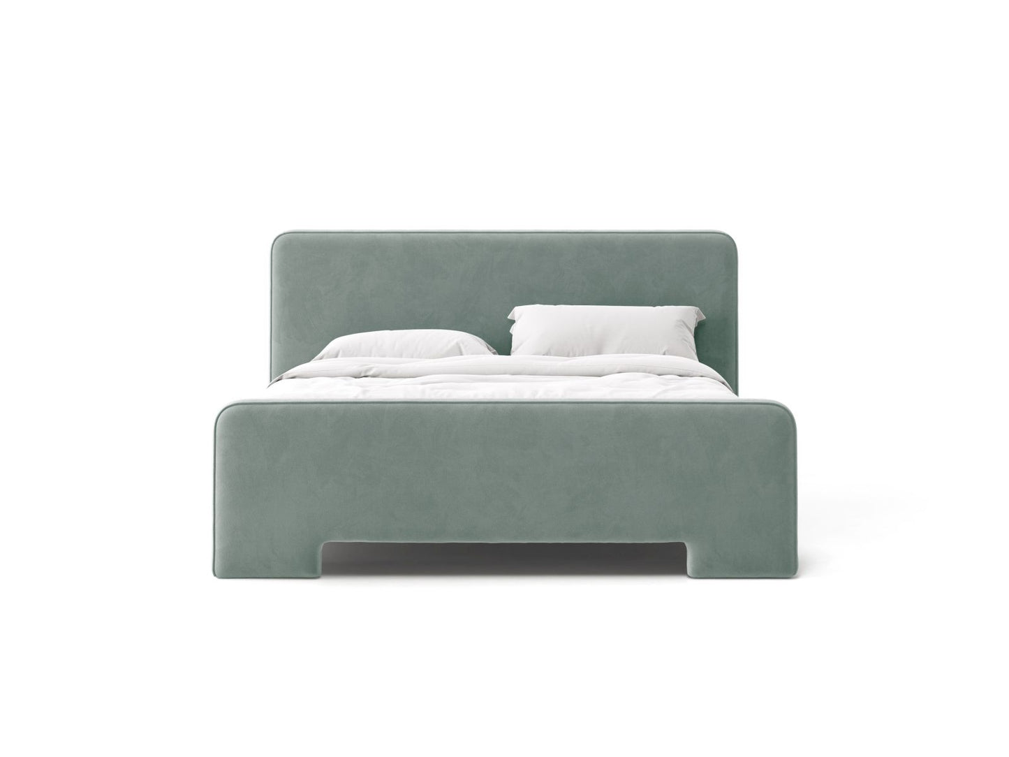 Eda — Bed (191x216x100 cm) Light Blue (Casino Safira)