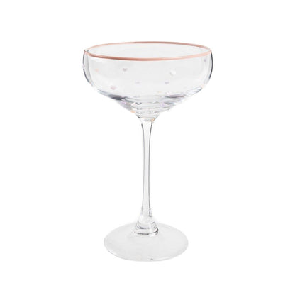 AMANTI Heart Pattern Martini Glass 0.2L