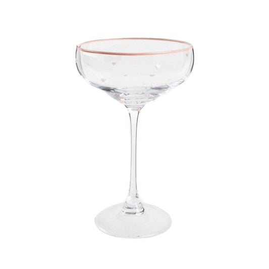 AMANTI Heart Pattern Martini Glass 0.2L