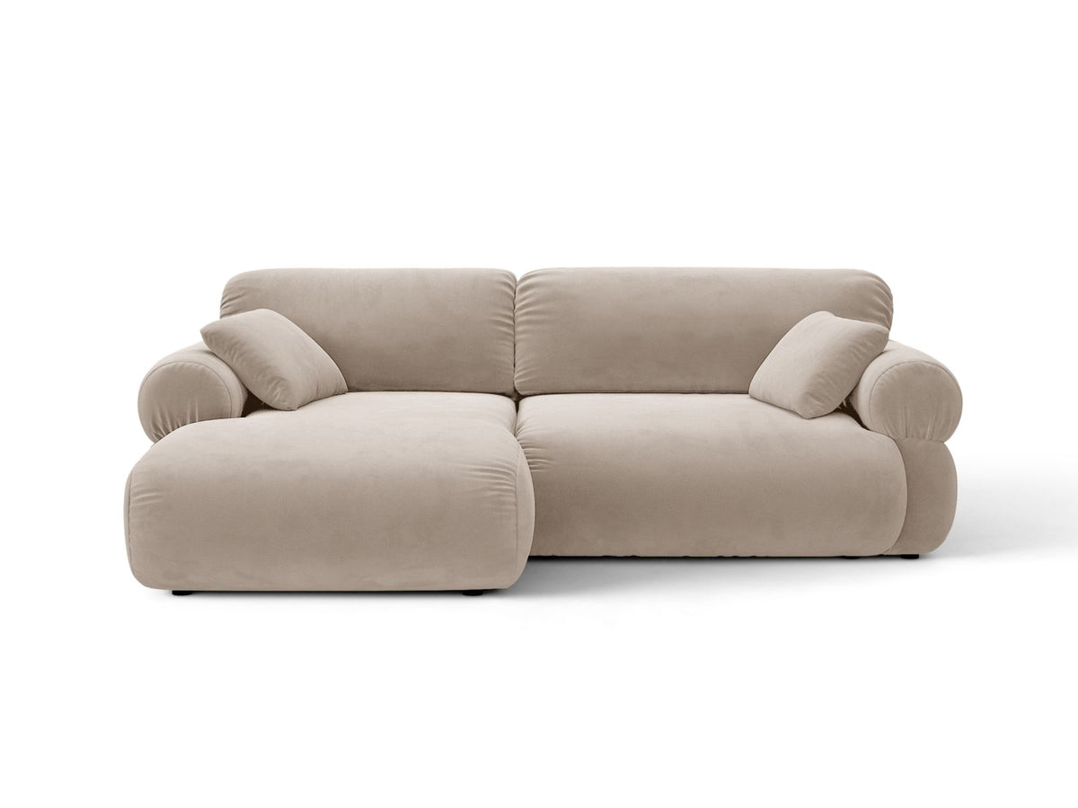 Ophelia — Corner Sofa (236x164x84 cm) Beige (Salvador 1) Left
