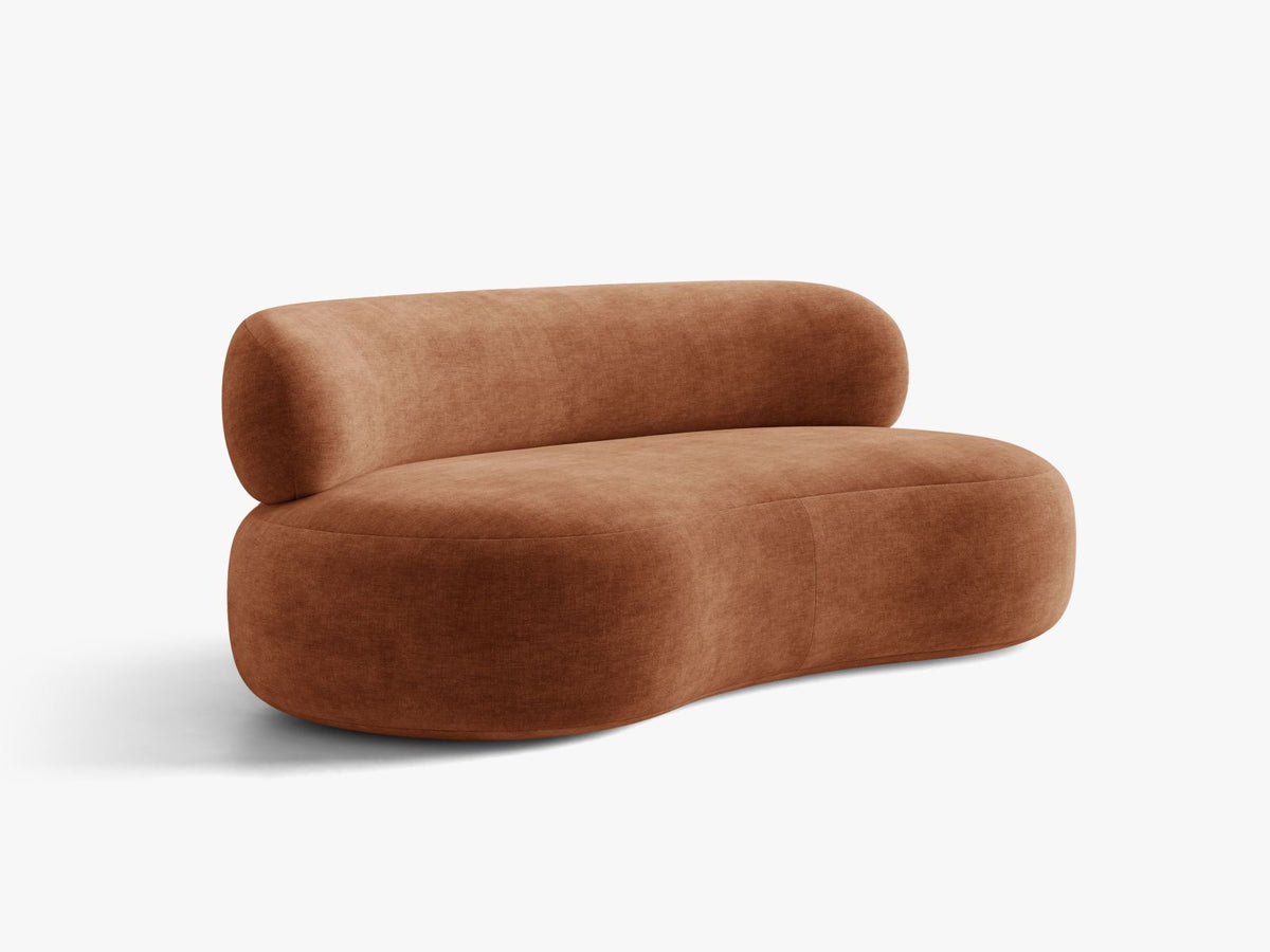 Aura — Sofa (186x101x75 cm) Terracotta (Golden 56)