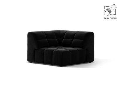 Jennifer — Modular Sofa (99x99x78 cm) Black (Venus 2923)