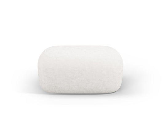 Jenny — Pouf Light Beige (Perfect Harmony 02) Black Plastic