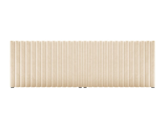 Mistero — Headboard Nude (Paris Beige) Black Plastic