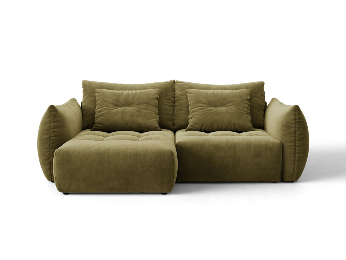 Bloom — Sofa (250x152x87 cm) Light Green (Casino Forest) Left