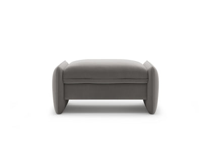 Georgia — Pouf (95x70x43 cm) Dark Grey (Magic Velvet 2241)