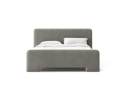 Eda — Bed (171x216x100 cm) Grey (Casino Stone)
