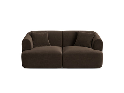 Campi — Sofa Chocolate (Vogue 6) Black Plastic
