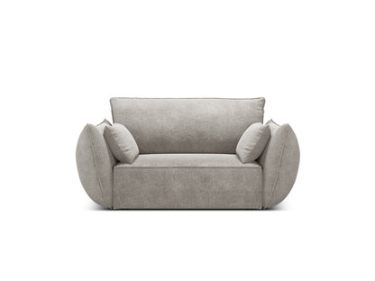Kaelle — Armchair Light Grey (Over The Horizon 85) Black Plastic