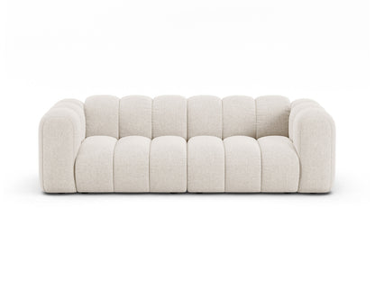 Lupine — Sofa Light Beige (Eden 2 Pearl) Black Plastic