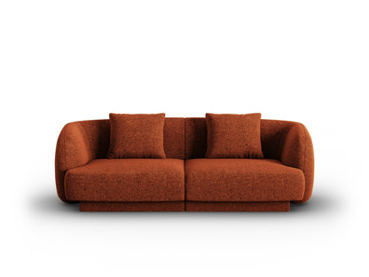Tulum — Sofa Terracotta (Haga 44) Black Plastic