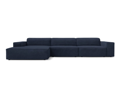 Jodie — Corner Sofa (284x162x77 cm) Navy Blue (Liberty 15) Left