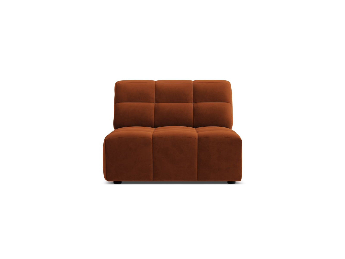 Jennifer — Modular Sofa (80x102x78 cm) Terracotta (Bluvel 4215)