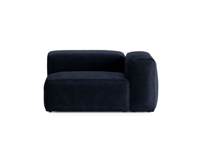Bergamo — Modul Navy Blue (Perla 40) Black Plastic Left