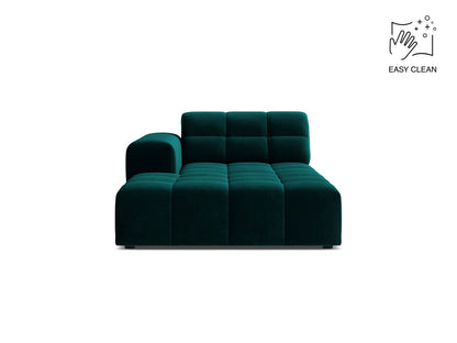 Jennifer — Chaise Longue (108x167x78 cm) Deep Petrol (Venus 2911) Left