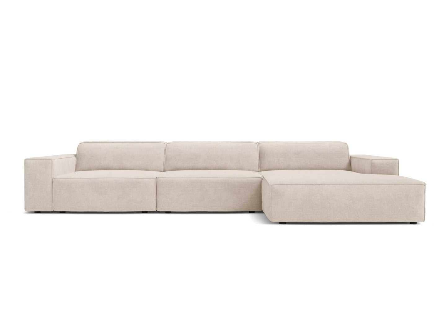 Jodie — Corner Sofa (284x162x77 cm) Beige (Liberty 2) Right