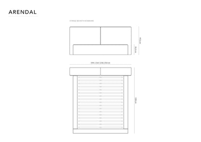 Arendal — Bed
