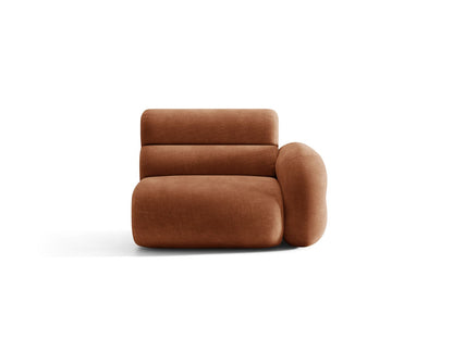 Neo — Modular Sofa (110x100x83 cm) Terracotta (Golden 56) Right