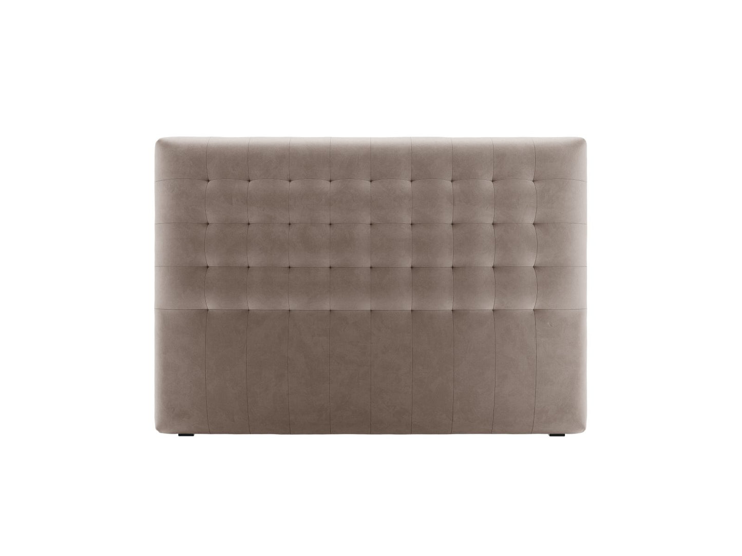 Nova — Headboard Warm grey (Paris Khaki) Black Plastic