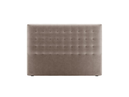 Nova — Headboard Warm grey (Paris Khaki) Black Plastic