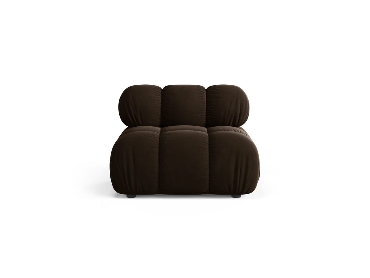 Bellis — Modular Sofa (94x94x70 cm) Dark Brown (Bluvel 48) Unknown