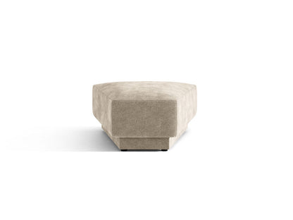 Miley — Pouf Beige (Haga 30) Black Plastic