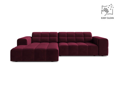 Jennifer — Corner Sofa (234x167x78 cm) Burgundy (Venus 2932) Left