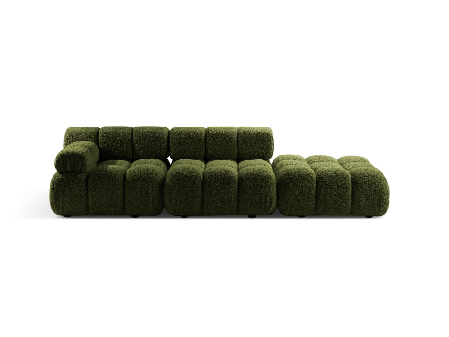Bellis — Sofa (282x94x70 cm) Green (Rolf 14) Right