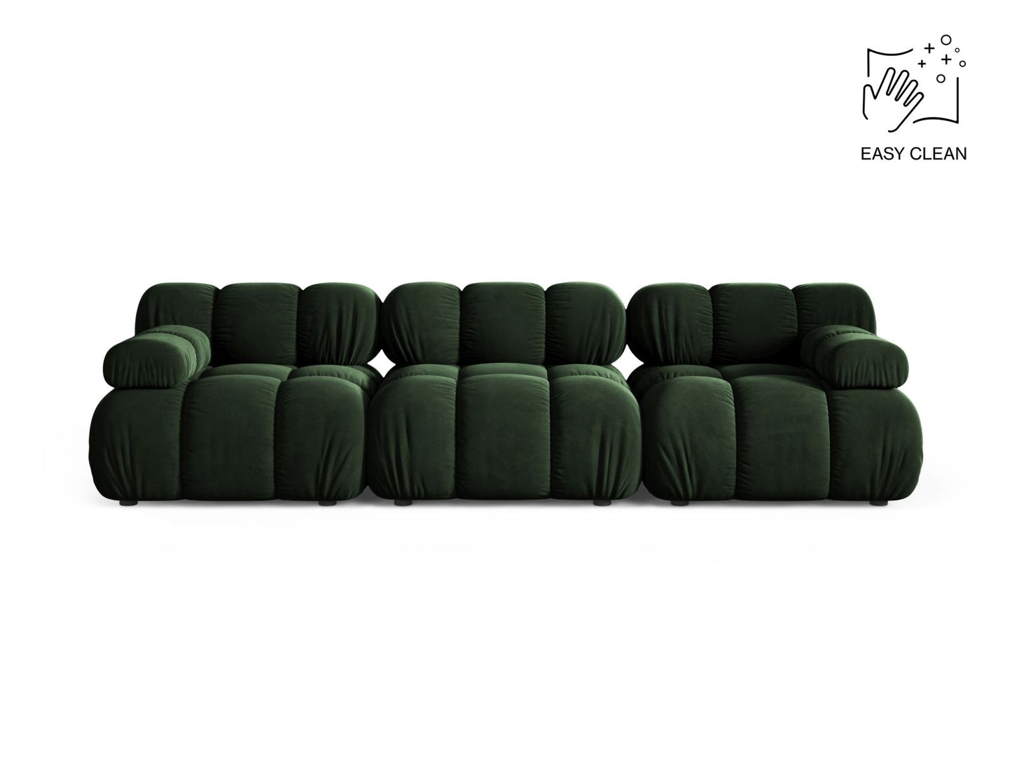 Bellis — Sofa (282x94x70 cm) Bottle Green (Venus 2940) Unknown