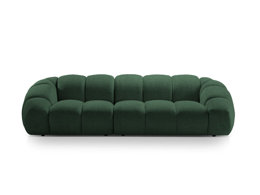 Diana — Sofa Green (Bubble 12) Black Plastic