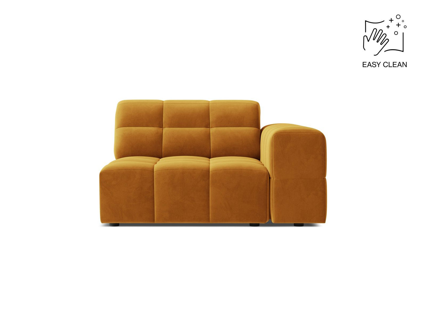 Jennifer — Modular Sofa (106x102x78 cm) Yellow (Venus 2917) Right