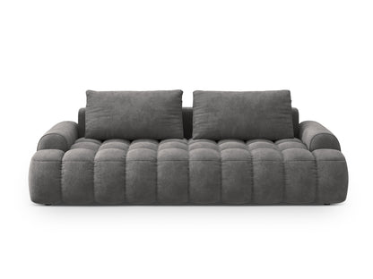 Linz — Sofa Grey (Vogue 15) Black Plastic