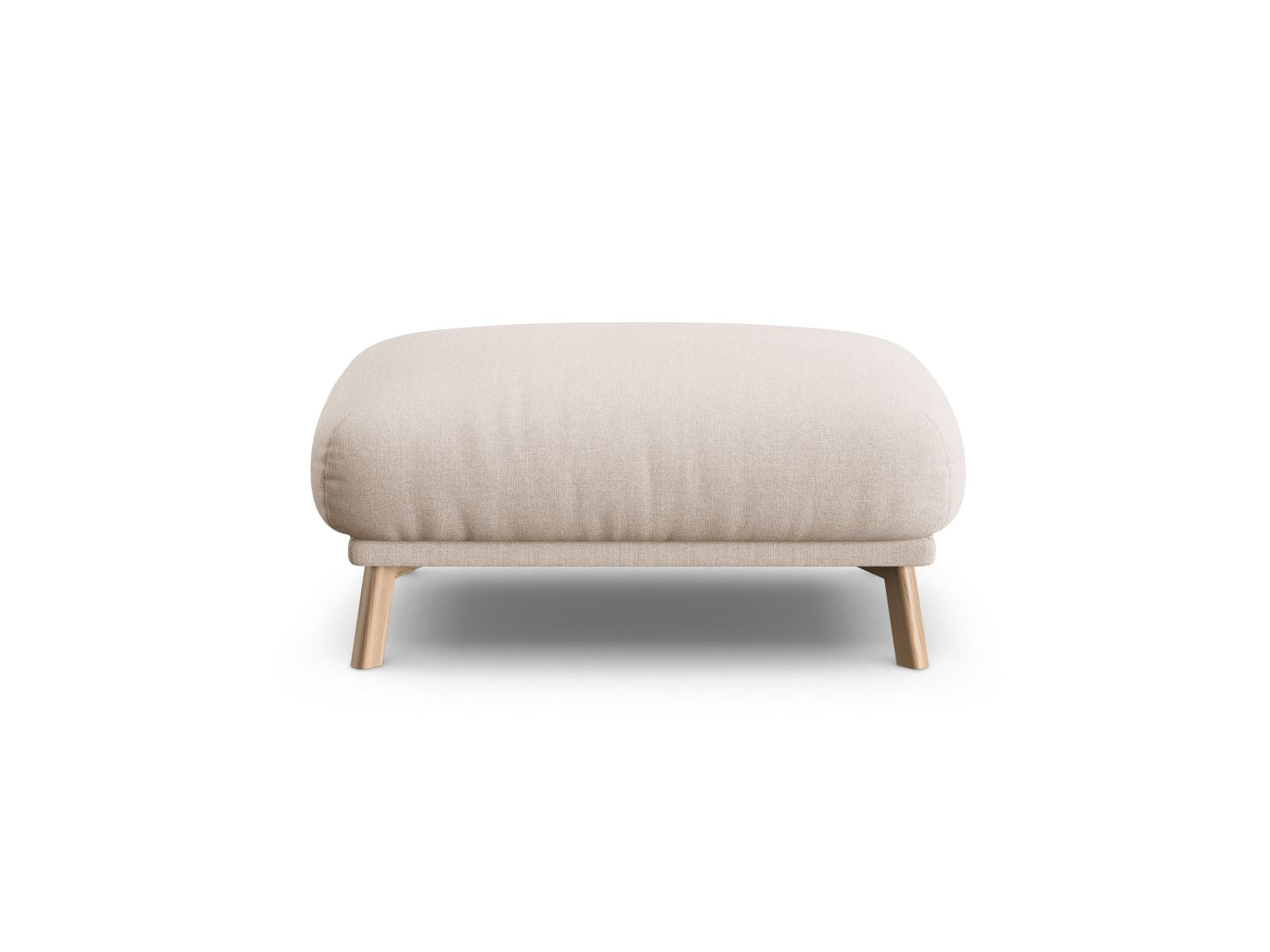 Naomi — Pouf Beige (Liberty 2) Wood