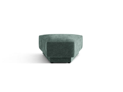 Miley — Pouf Petrol (Haga 78) Black Plastic