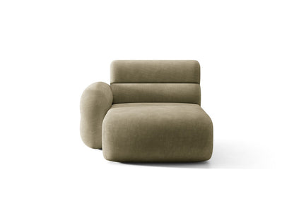 Neo — Chaise Longue (110x165x83 cm) Light Olive (Golden 31) Left