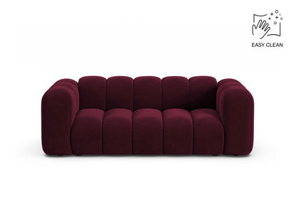 Lupine — Sofa Burgundy (Venus 2932) Black Plastic