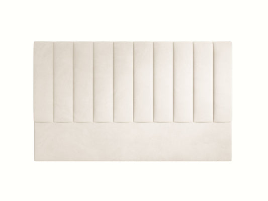 Marl — Headboard Ivory (Magic Velvet 2256) Black Plastic