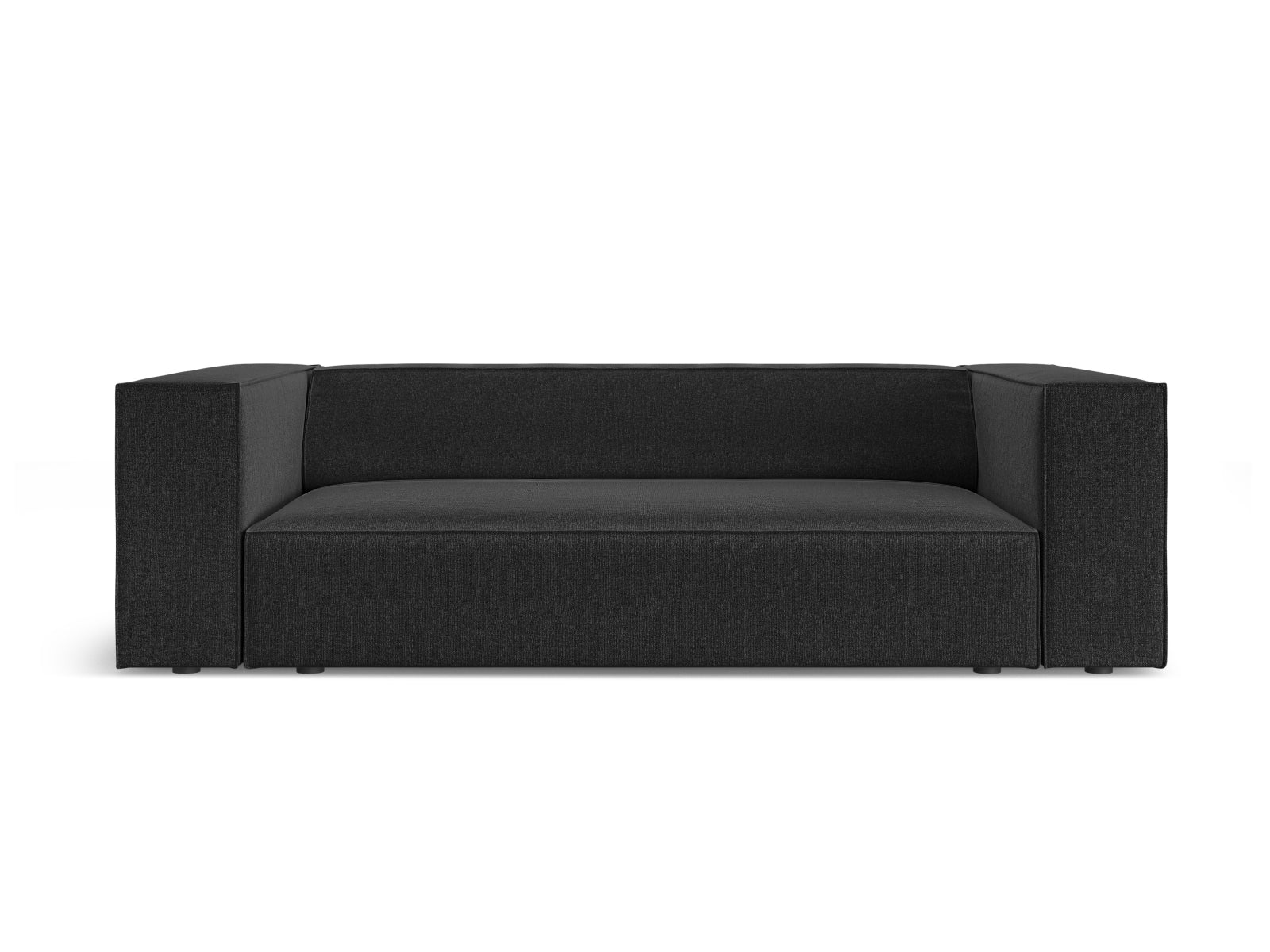 Arendal — Diivan Black (Haga 19) Must plastik