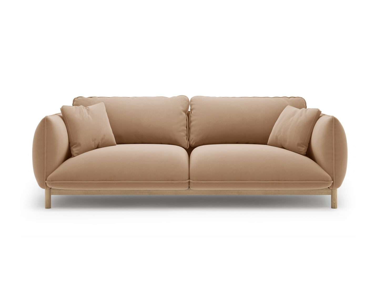 Ada — Sofa (208x101x78 cm) Almond Beige (Casino Lion)