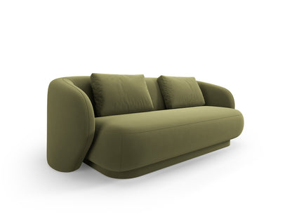 Camden — Sofa Light Green (Casino Forest) Black Plastic