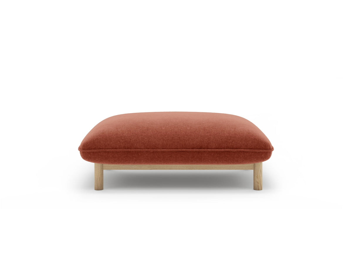 Ada — Pouf (95x65x44 cm) Auburn (Wind 52)