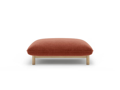 Ada — Pouf (95x65x44 cm) Auburn (Wind 52)