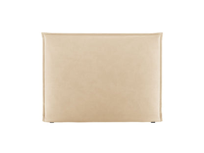 Monica — Headboard Nude (Paris Beige) Black Plastic