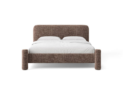 Vera — Bed (164x223x100 cm) Brown (SILENCIO 27)