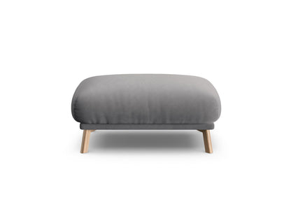 Naomi — Pouf Grey (Salvador 17) Wood