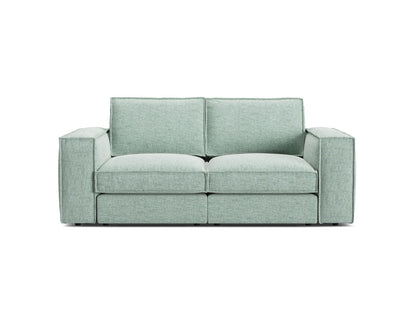 Pola — Sofa Mint (BABEL SAFIRA) Black Plastic