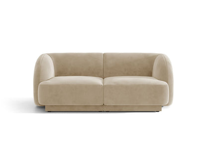 Miley — Sofa Beige (Venus 2928) Black Plastic