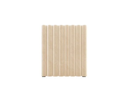 Mistero — Headboard Nude (Paris Beige) Black Plastic